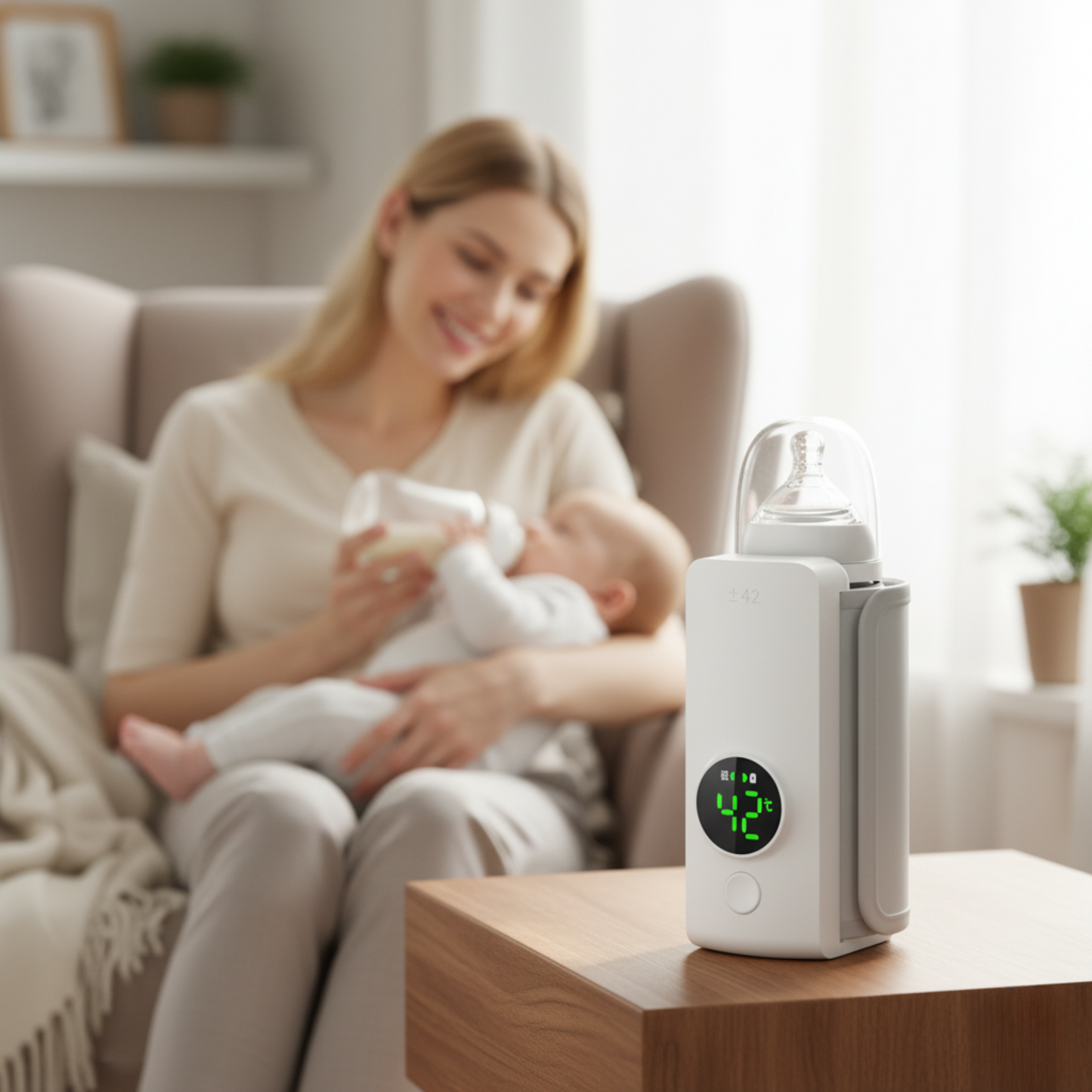 Mleczuś - Tragbarer Milchwärmer