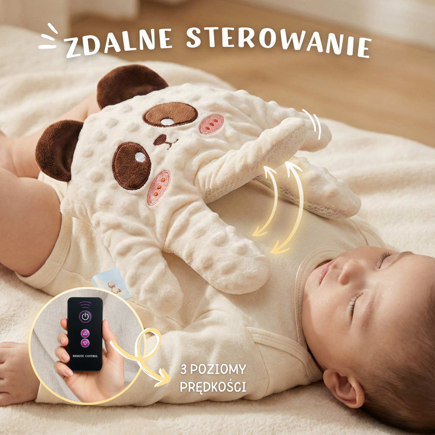 Klepiś Króliczek - Usypiająca Łapka Dla Dzieci