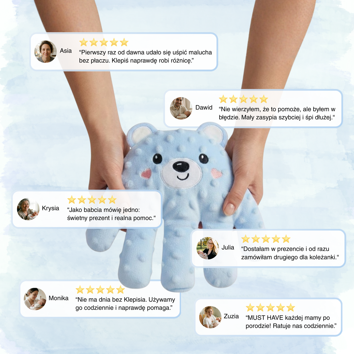 Klepiś Króliczek - Usypiająca Łapka Dla Dzieci