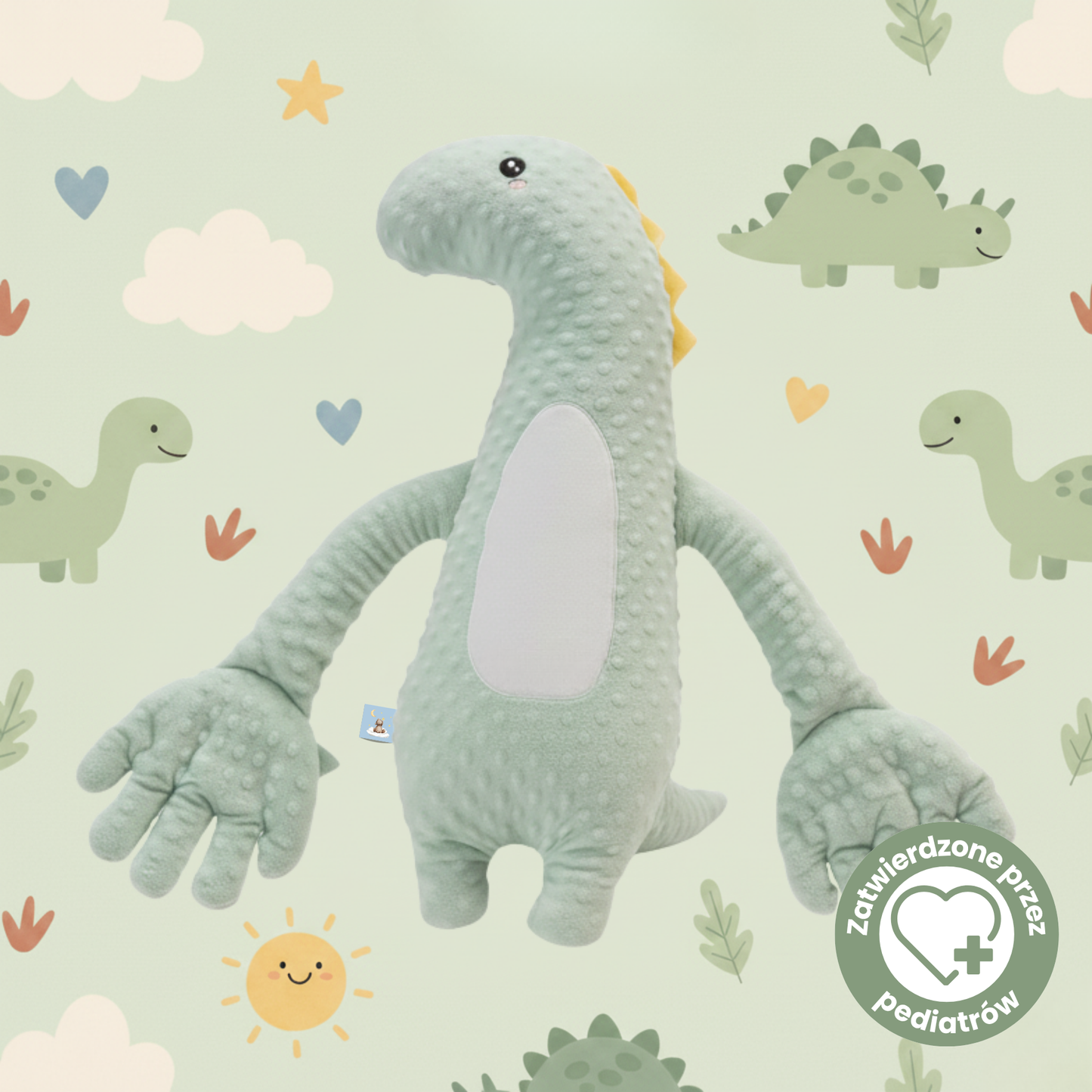 Klepiś Duży Miś - Usypiająca Łapka Dla Dzieci