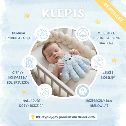 Klepiś Króliczek - Usypiająca Łapka Dla Dzieci