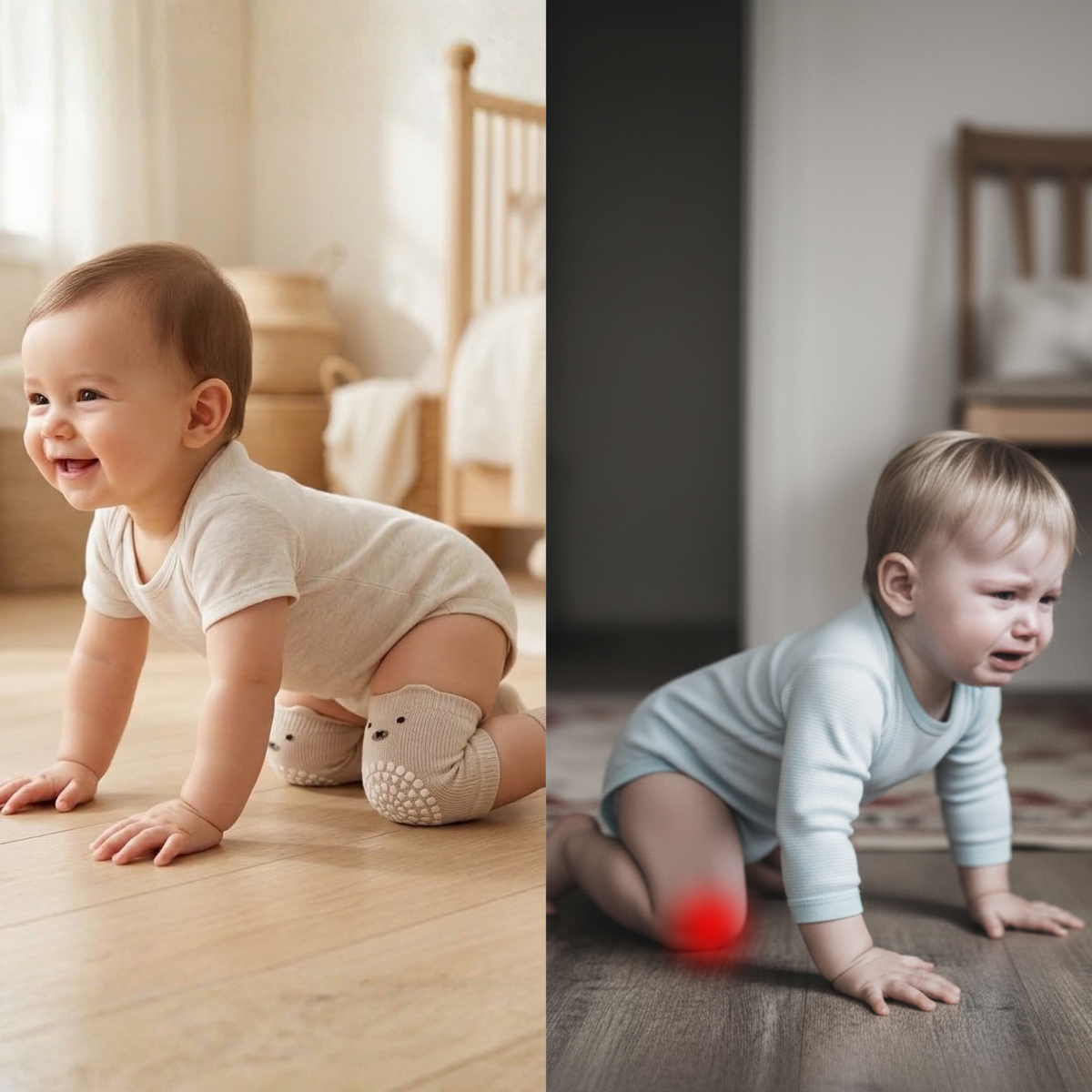Krabbelchen - Krabbel-Knieschoner & Krabbelsocken