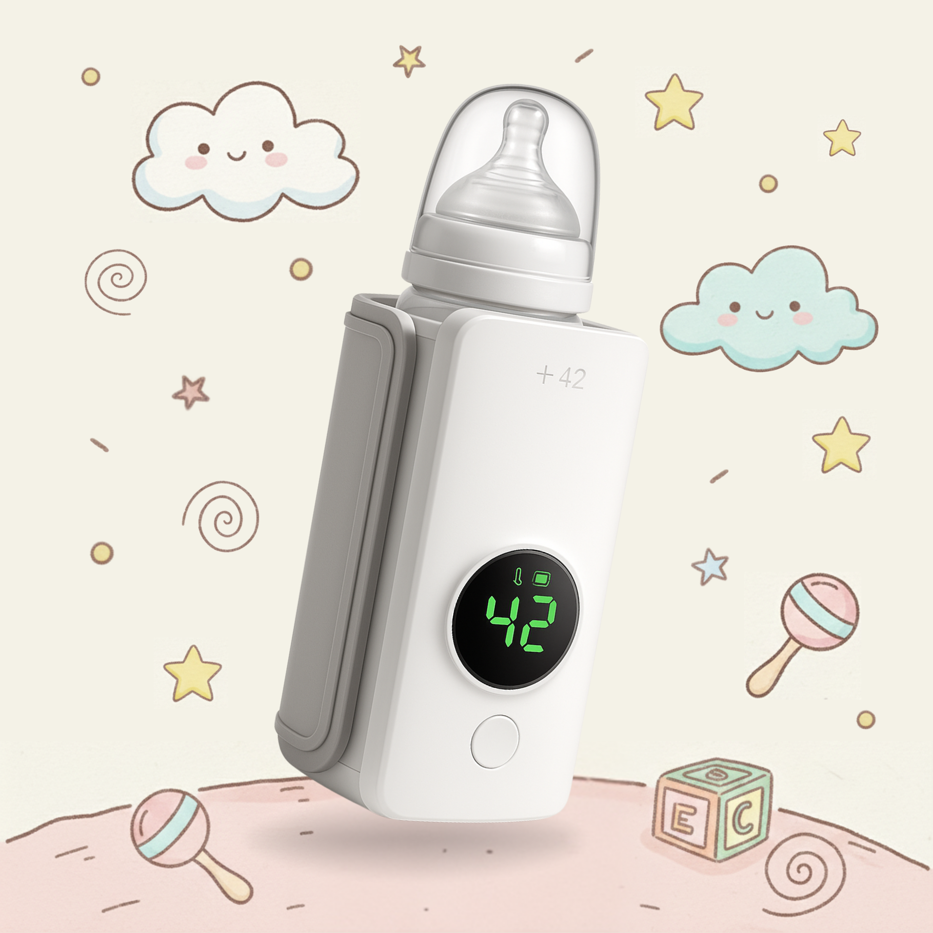 Mleczuś - Tragbarer Milchwärmer