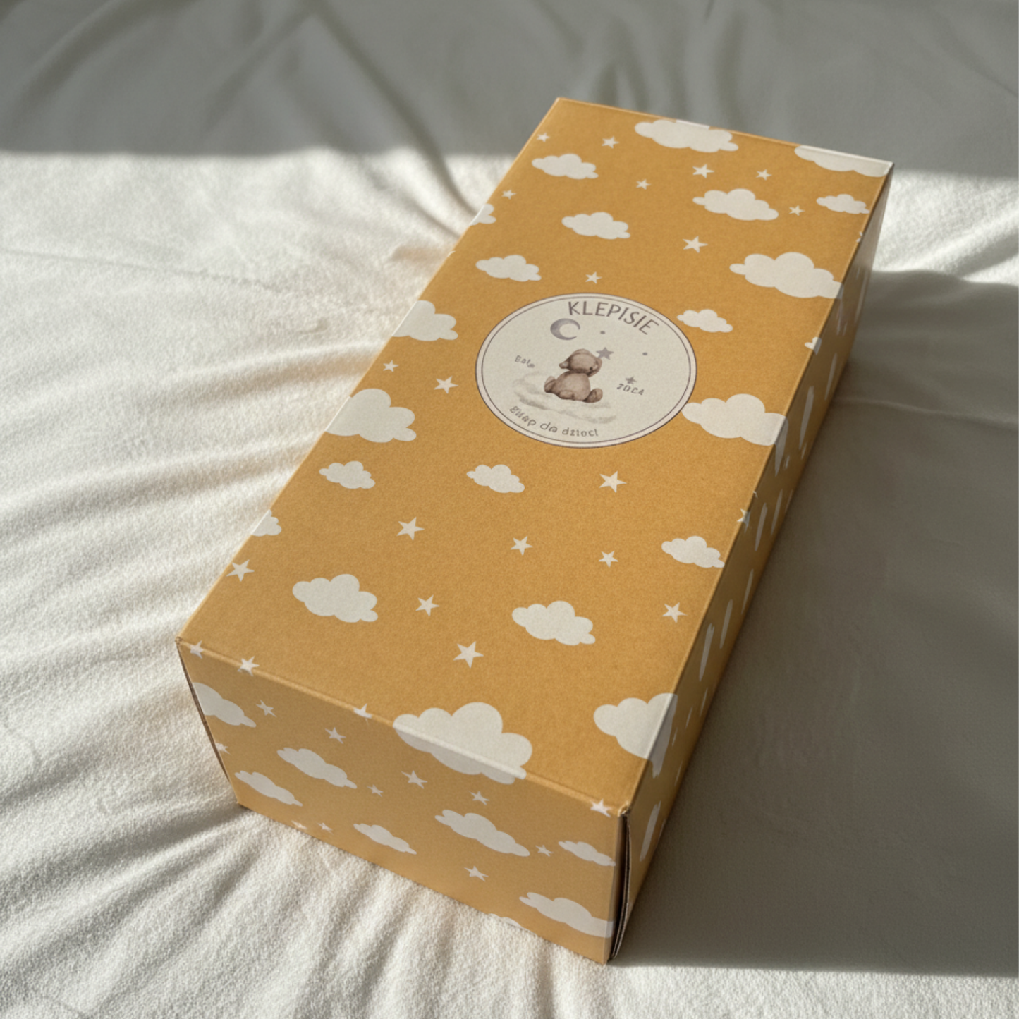 Klepiś Großer Teddybär - Schlafende Pfote für Kinder